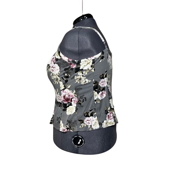 Torrid Fit And Flare Stretch Challis Button-Front Cami (Size 2) - Picture 2 of 5